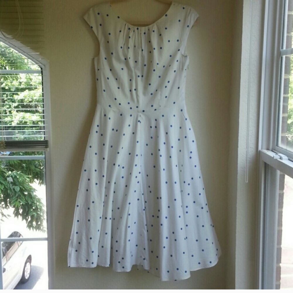 Elegant White Dress Very Feminine